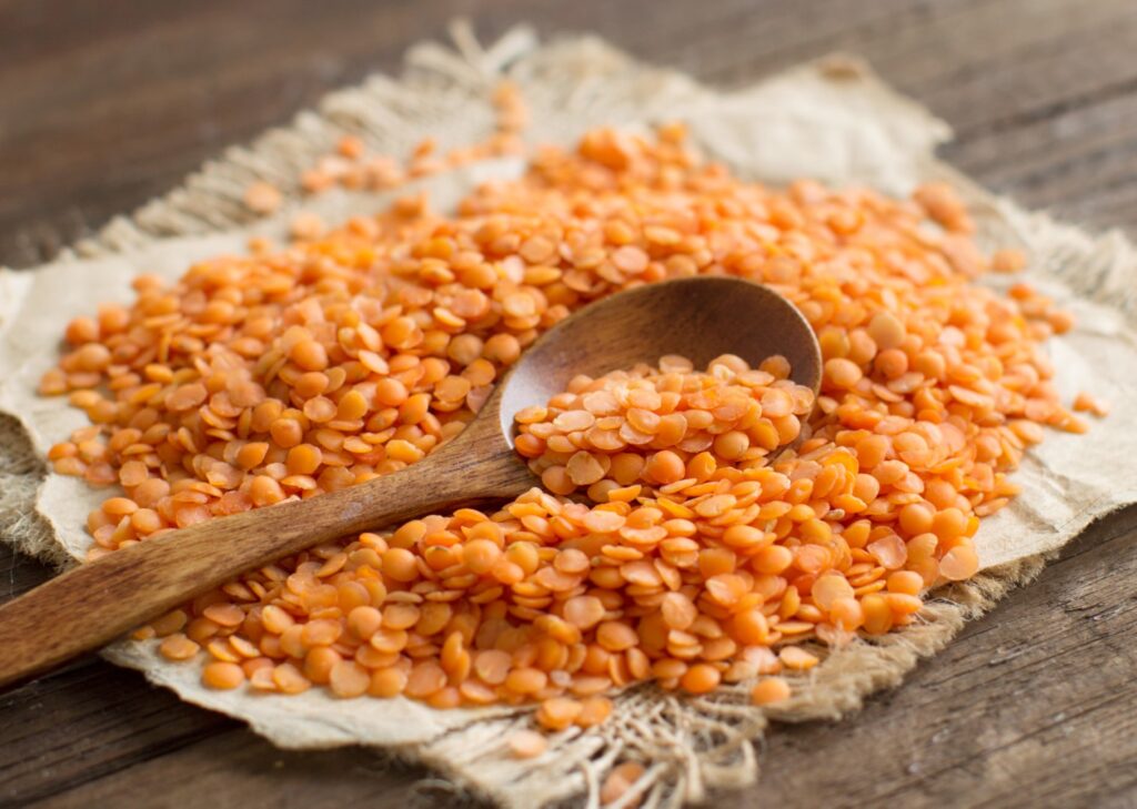 κόκκινες φακές